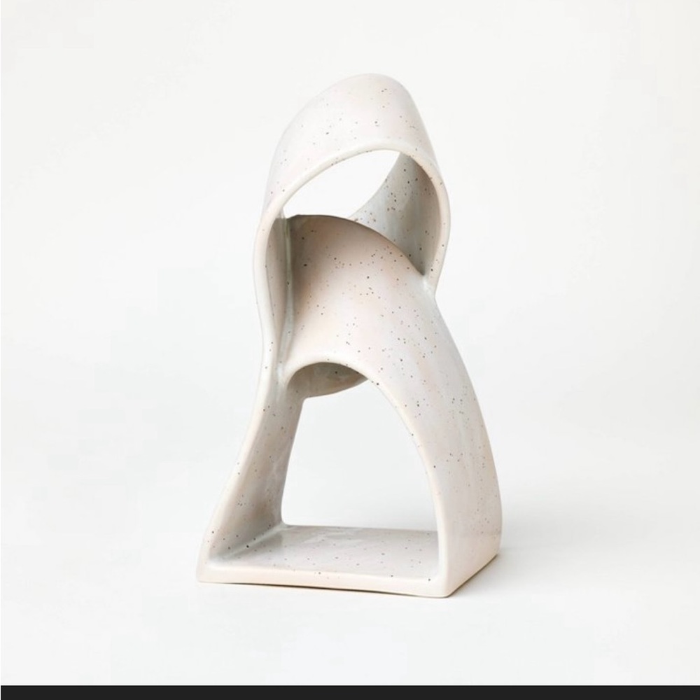 Ceramic sculpture Threshold design with Studio McGee